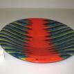 Kaleidoscopio Italian Glass - Lava 43 Plate